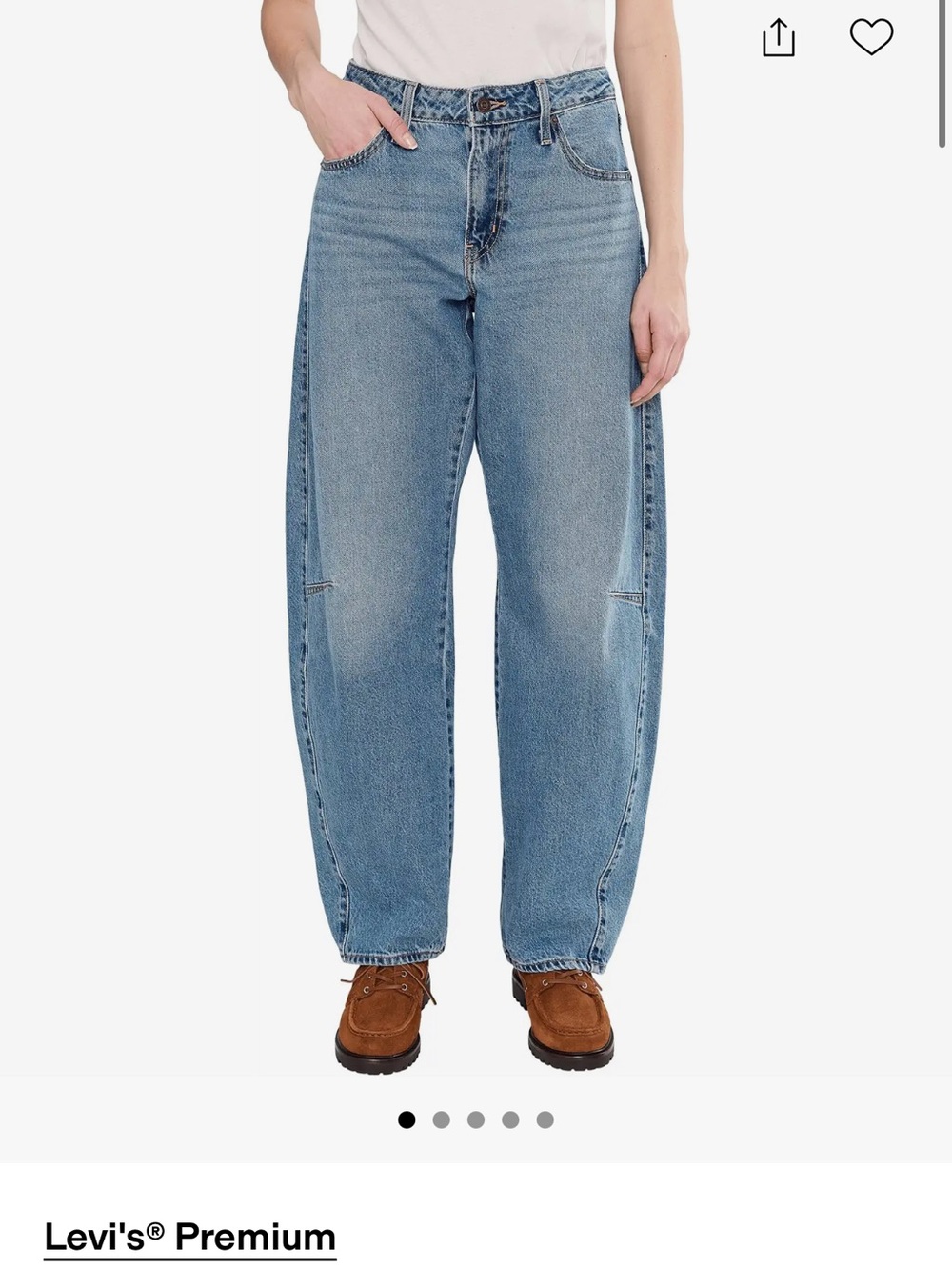 LEVI BARREl jeans